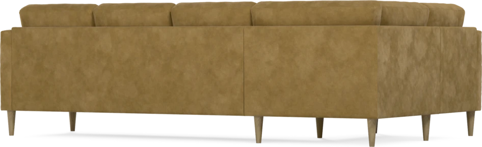Eden - Hörnsoffa, 1+3-sits - Gul