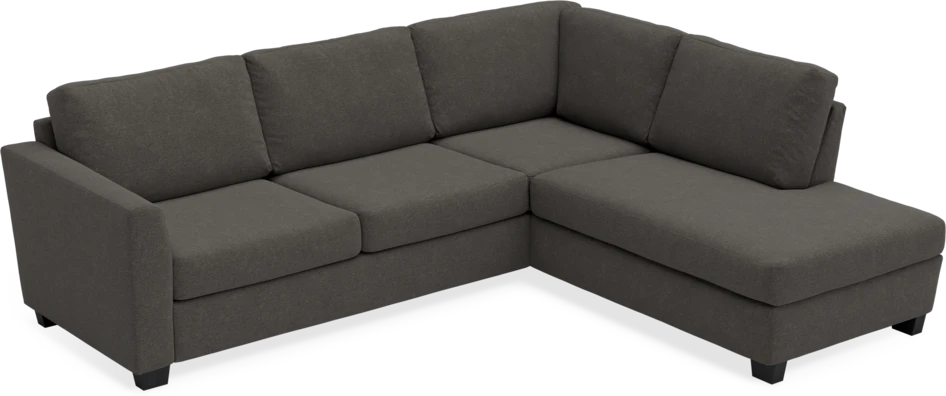 Friday - 2,5-sits soffa med divan höger - Grå