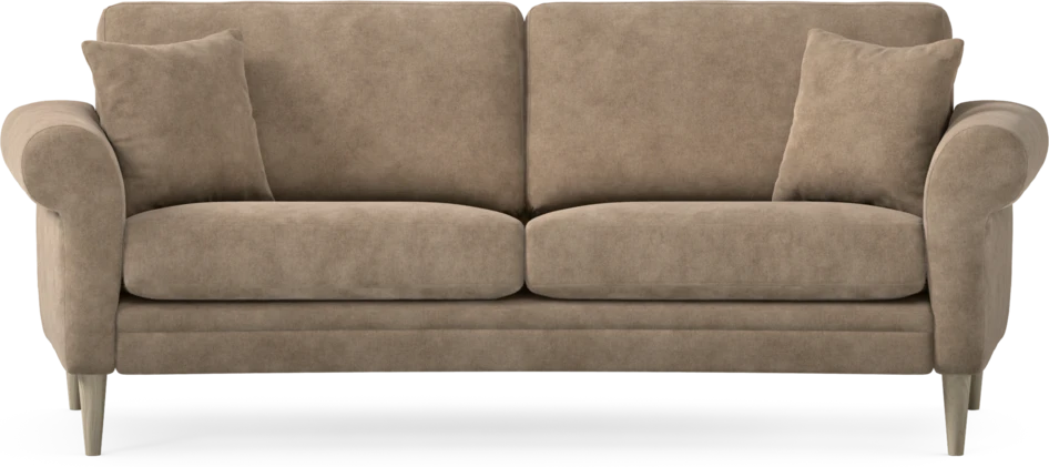 Eden - 2,5-sits soffa svängd - Beige