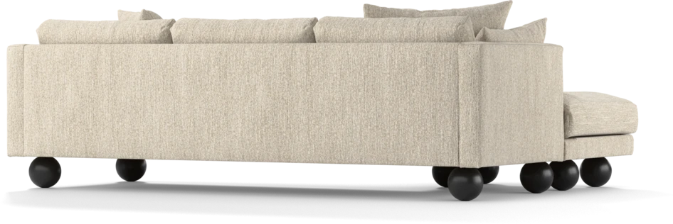 Harper - 4-sits med schäslong vänster - Beige
