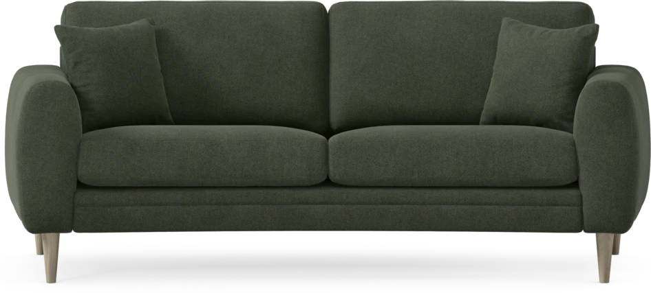 Eden - 2,5-sits soffa svängd - Grön