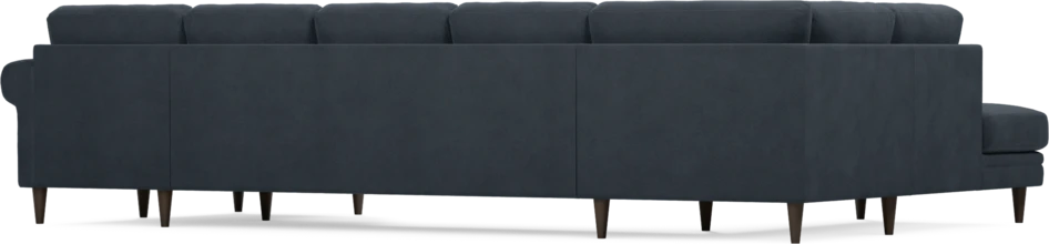 Eden - 3-sits soffa med divan vänster och schäslong höger - Blå