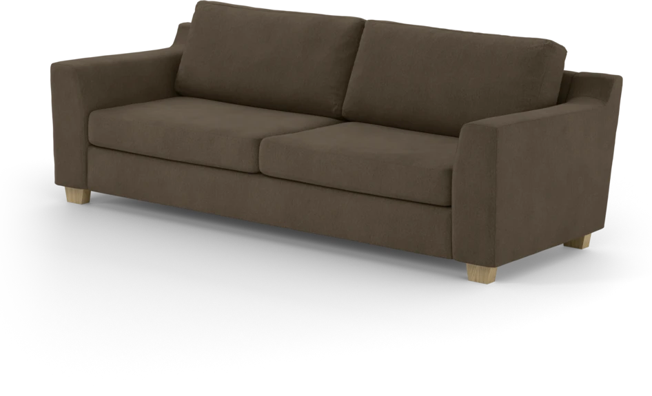 Friday - 3-sits soffa - Brun