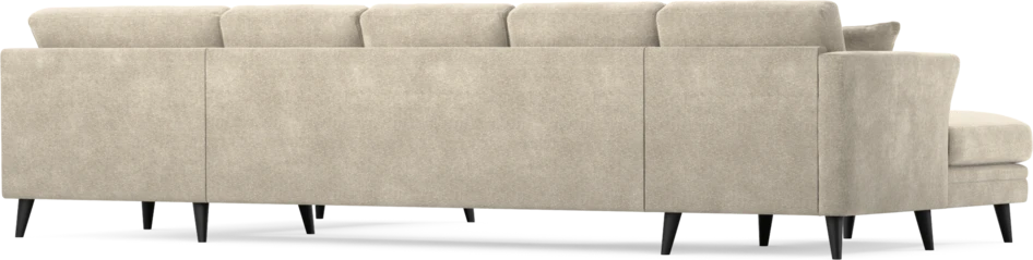 Eden - 3-sits soffa med schäslong vänster och divan höger - Beige