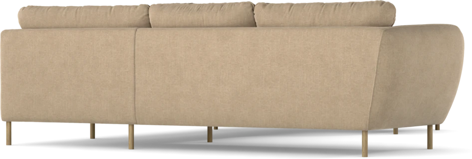 Madison Lux - Hörnsoffa med schäslong höger - Beige