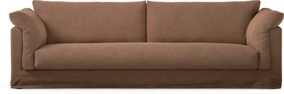 Cherrie Klädsel - Klädsel till 4-sits soffa, hel dyna - Orange