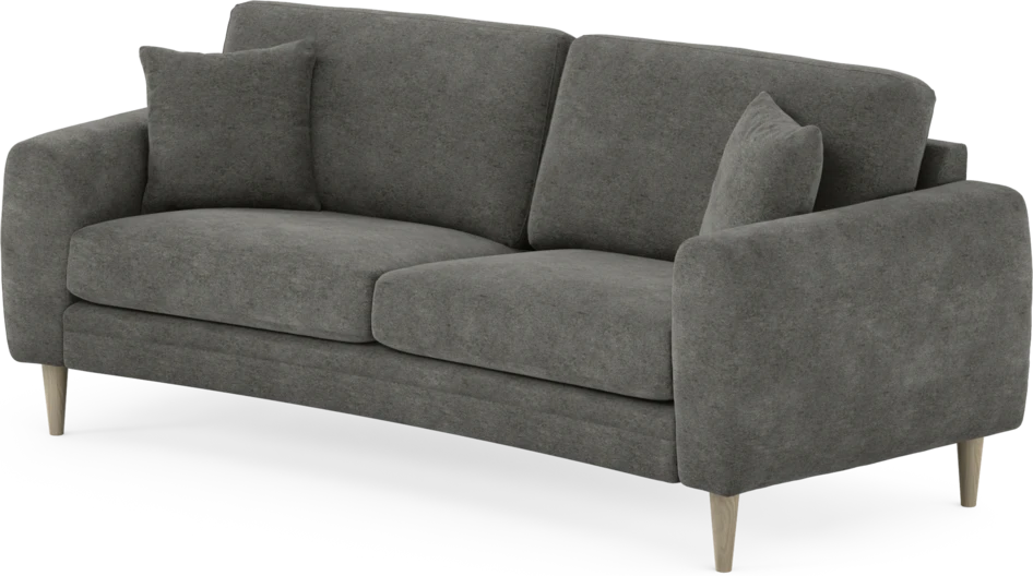 Eden - 2,5-sits soffa svängd - Grå