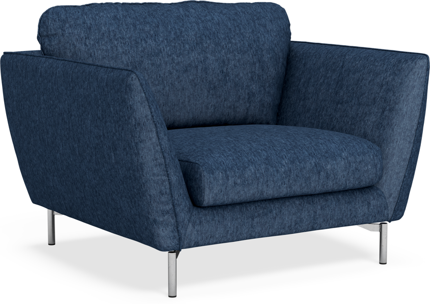 Madison Lux - Fåtölj, 70 cm - Blå
