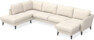 Bridge - 3-sits soffa med divan vänster och schäslong höger - Beige