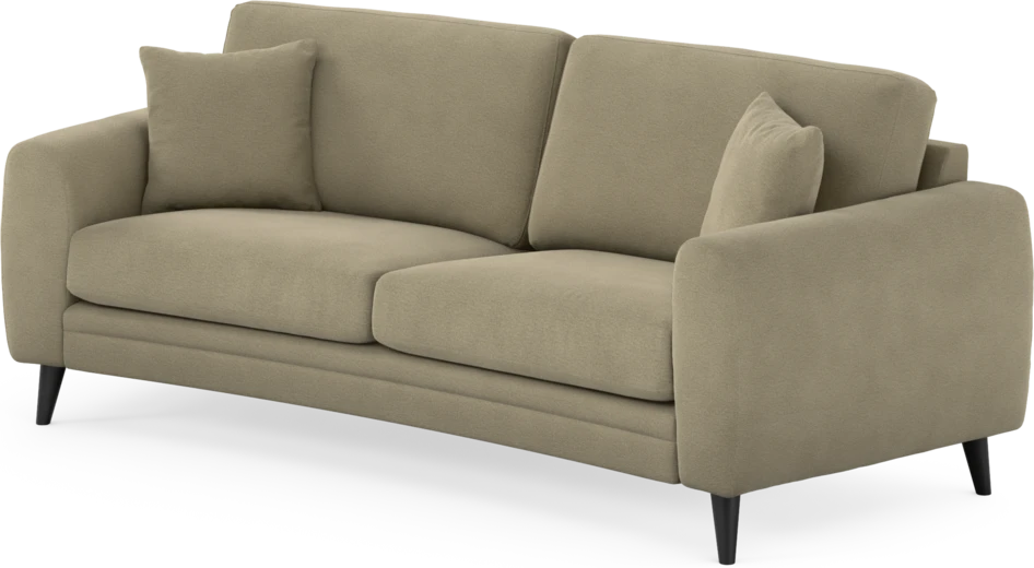 Eden - 2,5-sits soffa svängd - Beige
