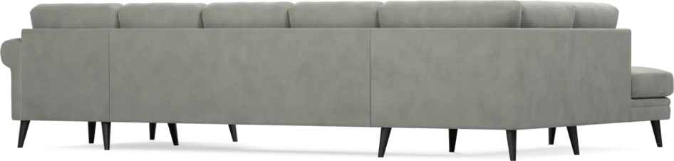 Eden - 3-sits soffa med divan vänster och schäslong höger - Grå