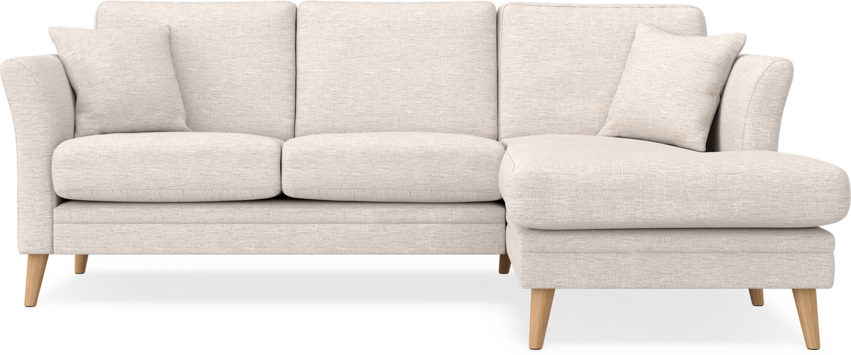 Eden - 2-sits soffa med schäslong - Beige