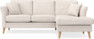 Eden - 2-sits soffa med schäslong - Beige