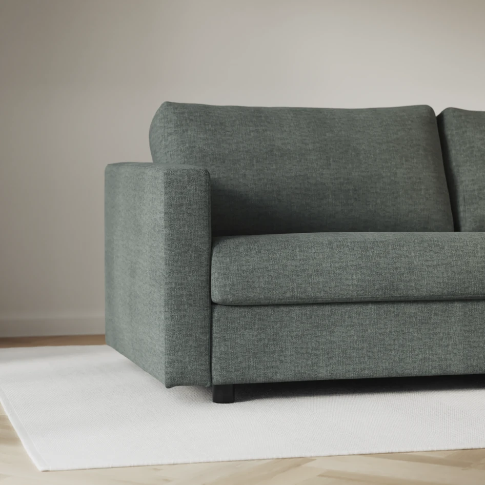 Lindö - Bäddsoffa 3-sits  - Grå