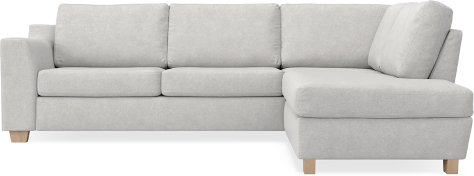 Friday - 2,5-sits soffa med divan höger - Grå