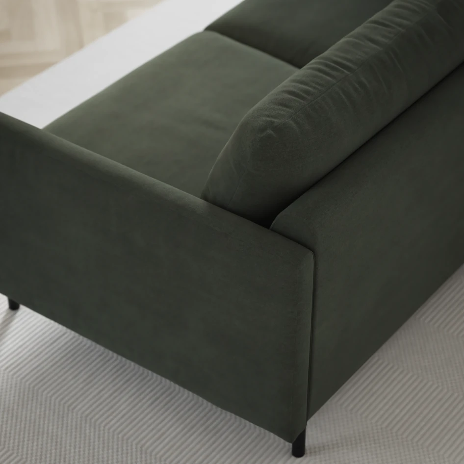 Madison Lux - Hörnsoffa 2+3-sits, hörn 2 - Grön