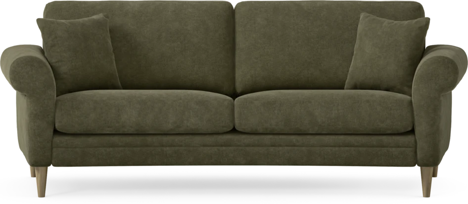 Eden - 2,5-sits soffa svängd - Grön