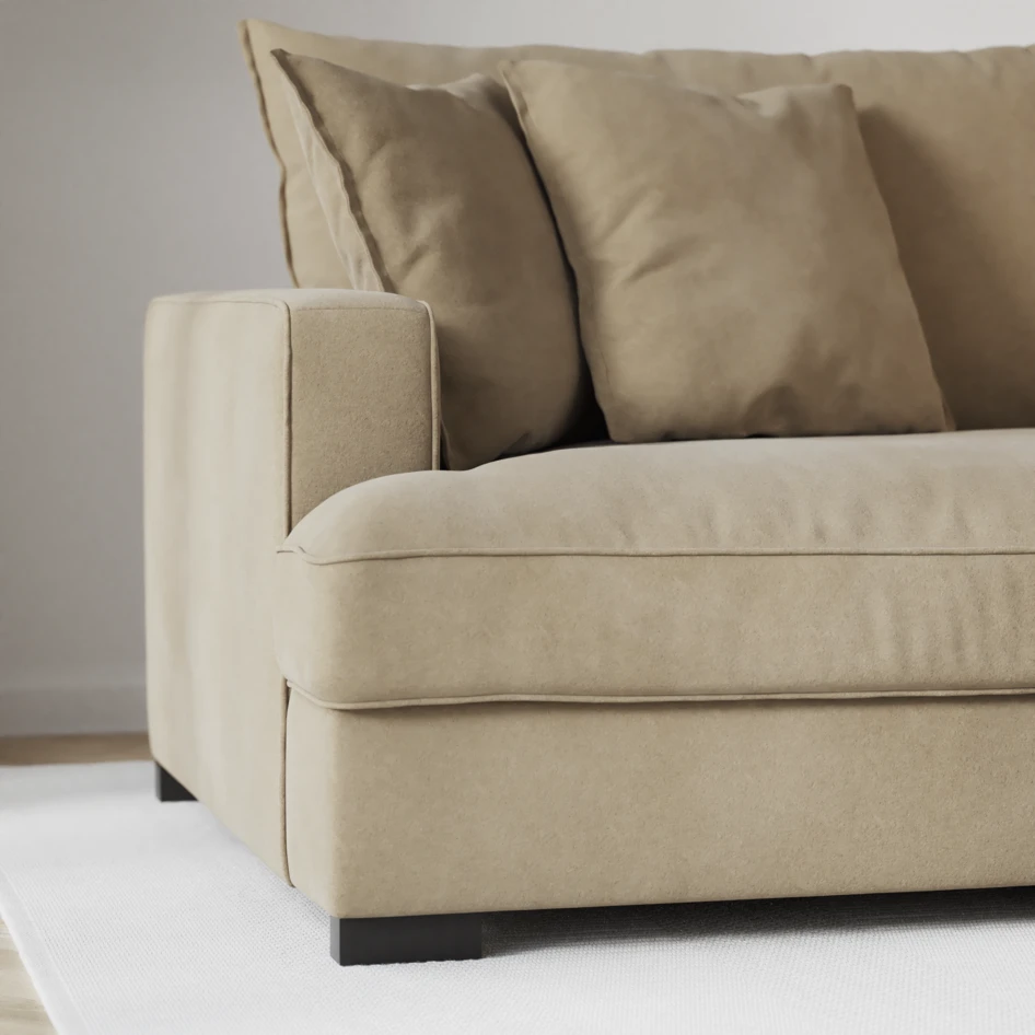 Rossi - 3-sits soffa - Beige