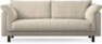 Cherrie - 2,5-sits soffa, hel dyna, fast klädsel - Beige