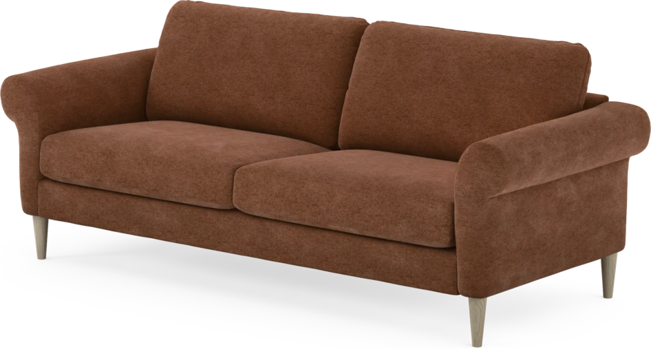 Bridge - 3-sits soffa - Orange