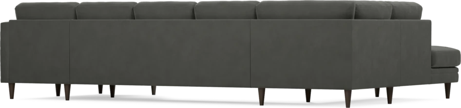 Eden - 3-sits soffa med divan vänster och schäslong höger - Grå