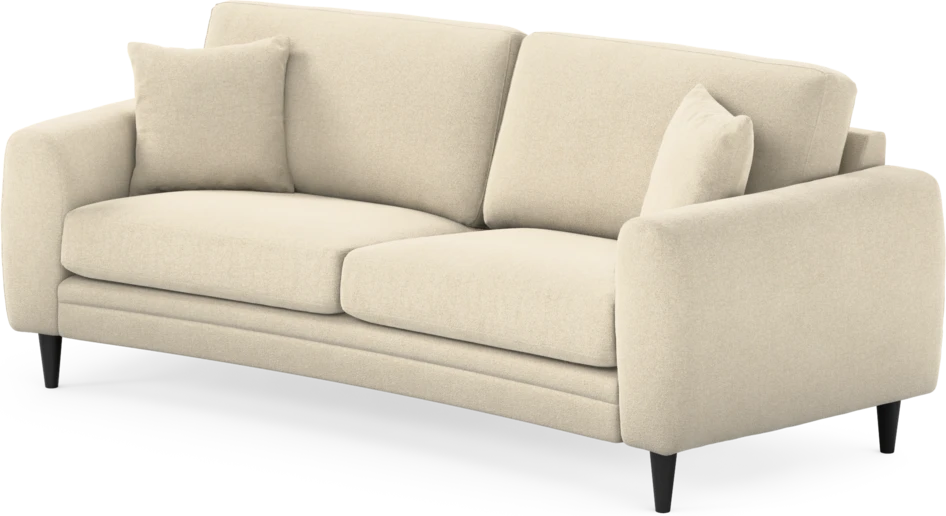 Eden - 2,5-sits soffa svängd - Beige