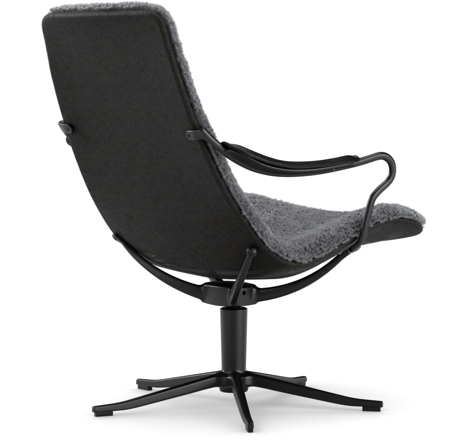 Moore - Fåtölj låg rygg - Grå