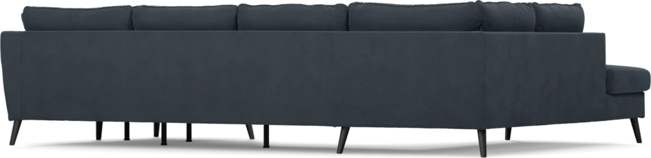 County - 3-sits soffa med divan vänster och schäslong höger - Blå