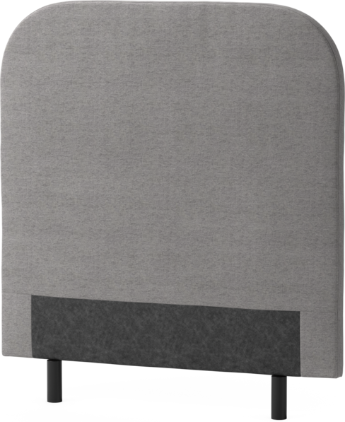 Delux Rundad - Sänggavel, 90-210 cm - Grå