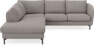 Madison - 2-sits soffa med divan vänster - Grå