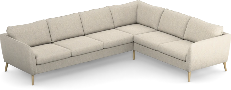 County - Hörnsoffa, 3+2-sits - Beige