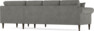 Eden - Hörnsoffa, 3+1-sits - Grå
