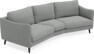 Madison - 3-sits soffa svängd, 90 cm - Grå
