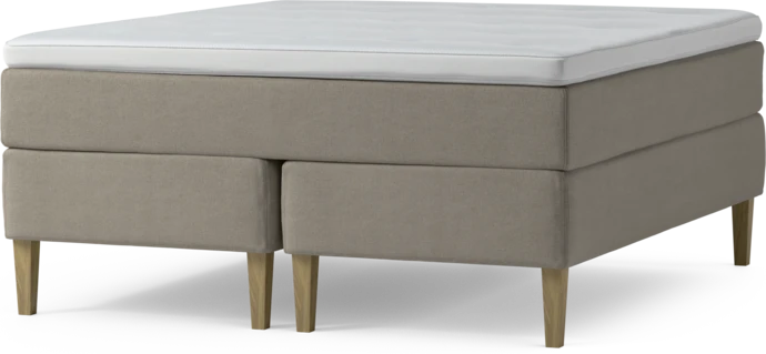 Delux Dream, Kontinentalsäng, dubbelsäng med bäddmadrass och sängben