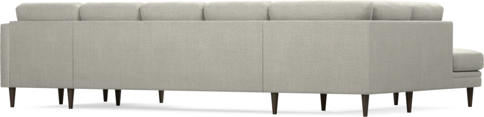 Eden - 3-sits soffa med divan vänster och schäslong höger - Grå