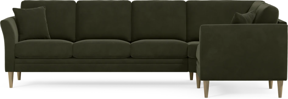 Eden - Hörnsoffa, 3+1-sits - Grön