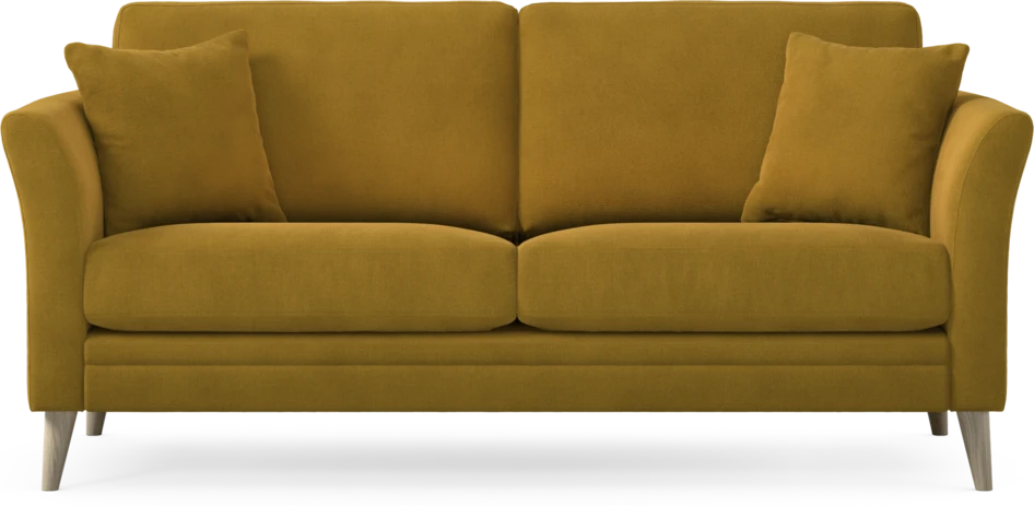 Eden - 2,5-sits soffa - Gul