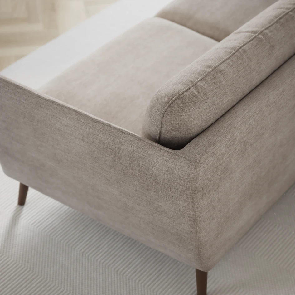 Madison - 2-sits soffa med divan vänster och schäslong höger - Beige