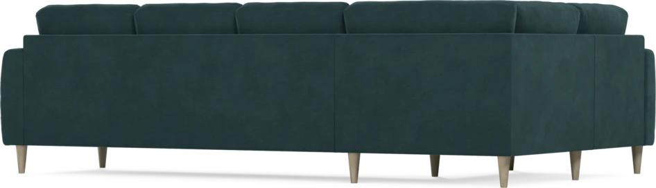 Eden - Hörnsoffa, 1+3-sits - Blå