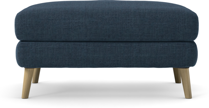 Madison Klädsel - Klädsel till fotpall - Blå