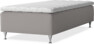 Delux Dream - Ramsäng, enkelsäng med bäddmadrass - Grå