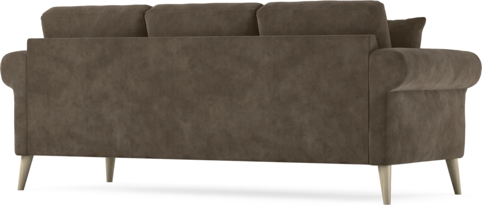 Eden - 3-sits soffa - Brun