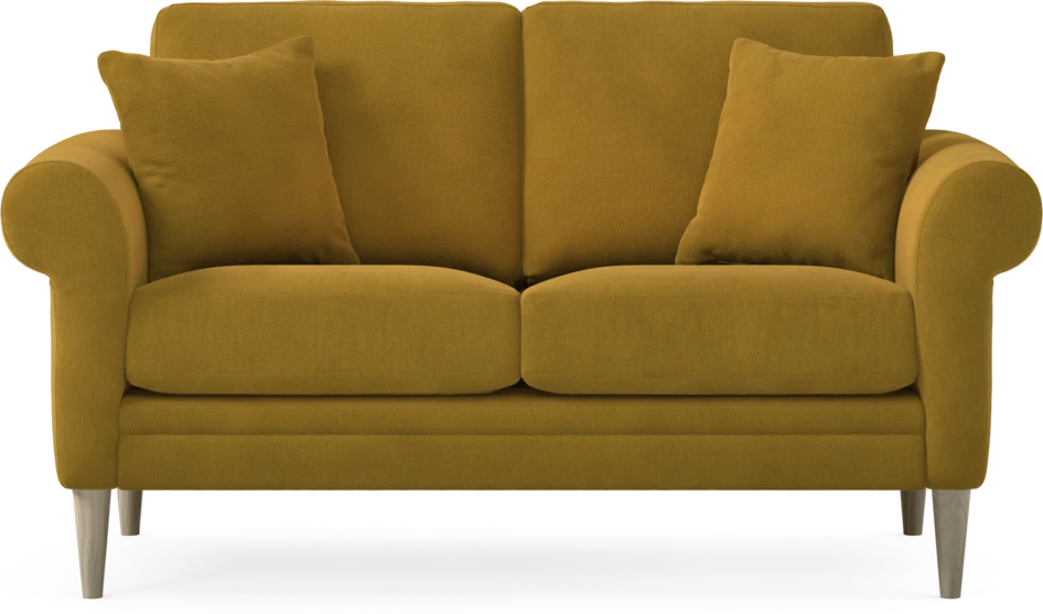 Eden - 2-sits soffa - Gul