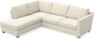 Friday - 2,5-sits soffa med divan vänster - Beige