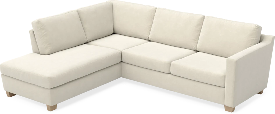 Friday - 2,5-sits soffa med divan vänster - Beige