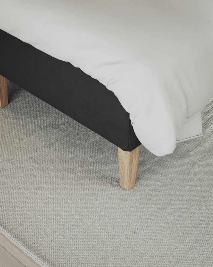 Delux Exclusive - Kontinentalsäng, enkelsäng 140 cm med bäddmadrass och sängben - inspiration