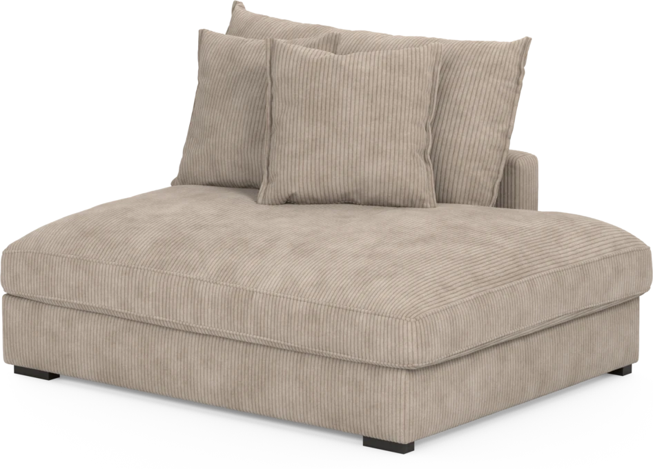 Rossi - Öppet avslut höger - Beige