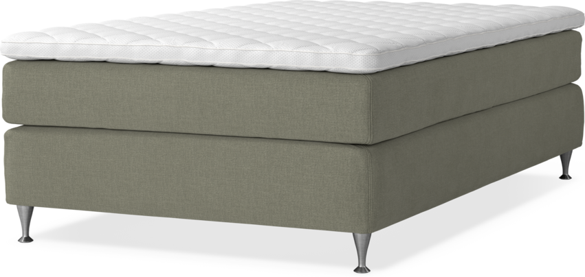 Delux Sense - Kontinentalsäng, enkelsäng 120 cm med bäddmadrass