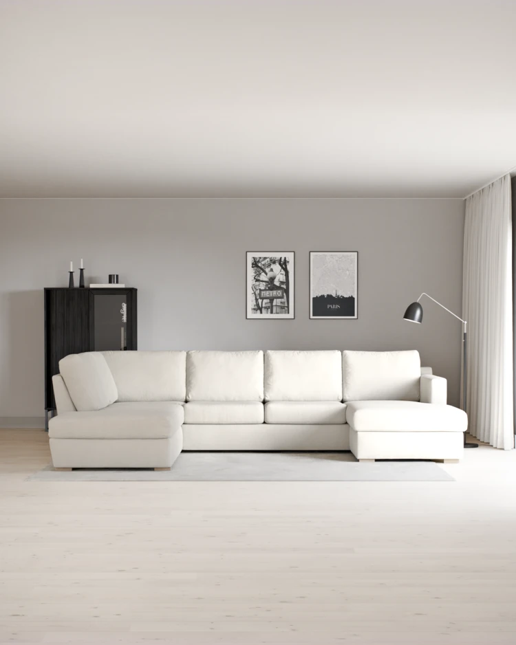Friday - 3-sits soffa med divan vänster och schäslong höger - inspiration