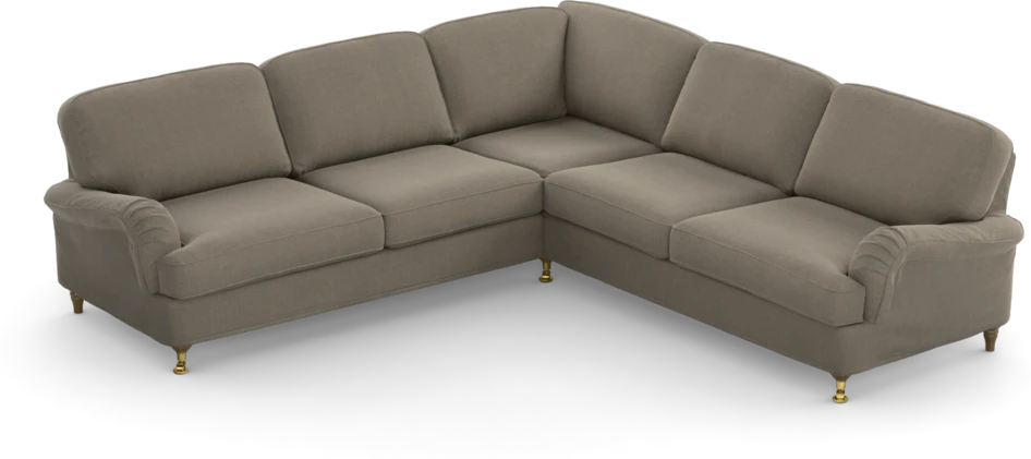 Oxford - Hörnsoffa 2,5+2,5-sits - Beige